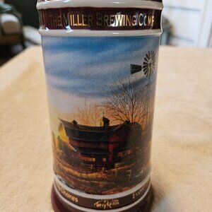 Miller Collector Stein Series - Evening Chores - Terry Redlin - Limited Edition